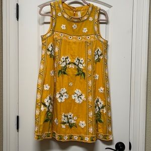 Gorgeous Anthropology embroidered dress